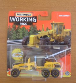 Matchbox - Caterpillar Grader - yellow