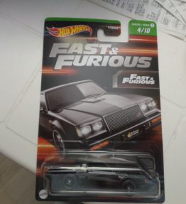 Hotwheels - Fast & furious - Buick regal car - 4/10 - Black