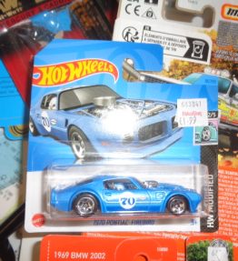 Hotwheels Pontiac Firebird of 1970