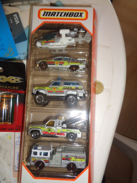 Matchbox - Multipack - 5 cars - MBX CITY DRIVERS II