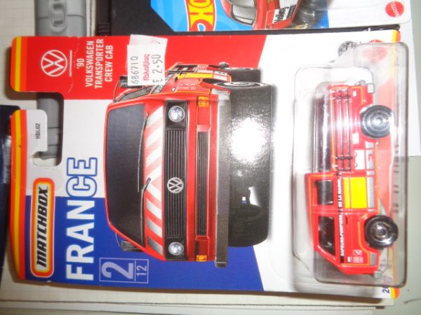 Matchbox - Volkswagen Transporter Crew Cab of 1990 - France car series - 2/12