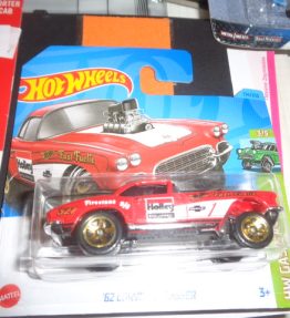 Hotwheels - Corvette Gasser of 1962, red, 174/235, 3/5