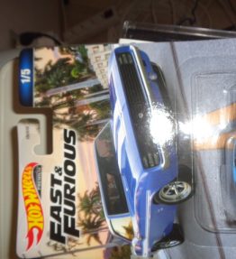 Hotwheels - Premium - Fast & Furious - Ford Camaro, of 1969, 1/5, light blue