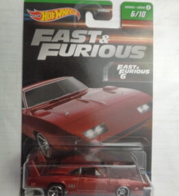 Hotwheels - 2022 - Fast & Furious - '69 DODGE CHARGER DAYTONA - Series 2 - 6/10 - Burgundy