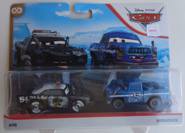 Hotwheels - Disney Pixar Cars - Broadside - car pair