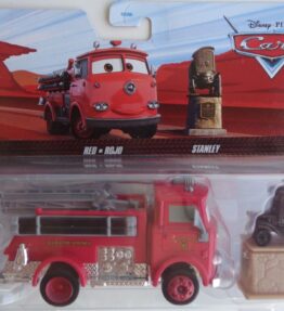 Hotwheels - Disney Pixar Cars - Fire engine - Red Rojo - Stanley - Large size