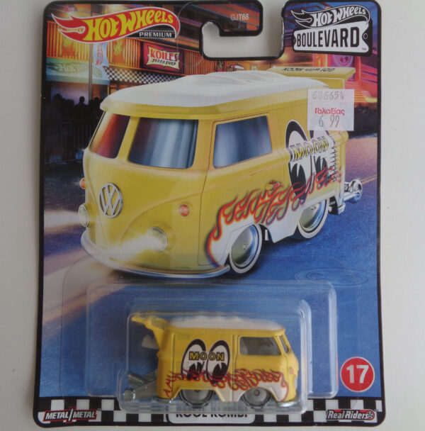 Hotwheels - Boulevard - Kool Kombi  - 17 - yellow