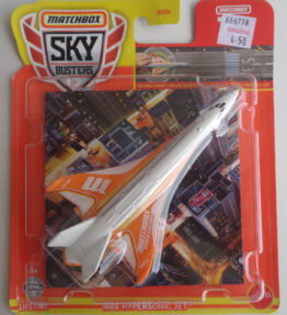 Matchbox - Hypersonic Jet - Passenger - orange