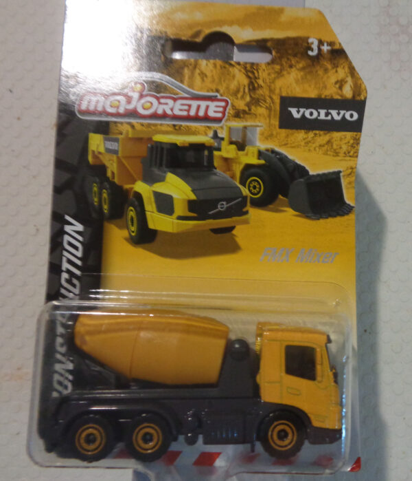 Majorette - Construction - Volvo Cement Truck - Yellow