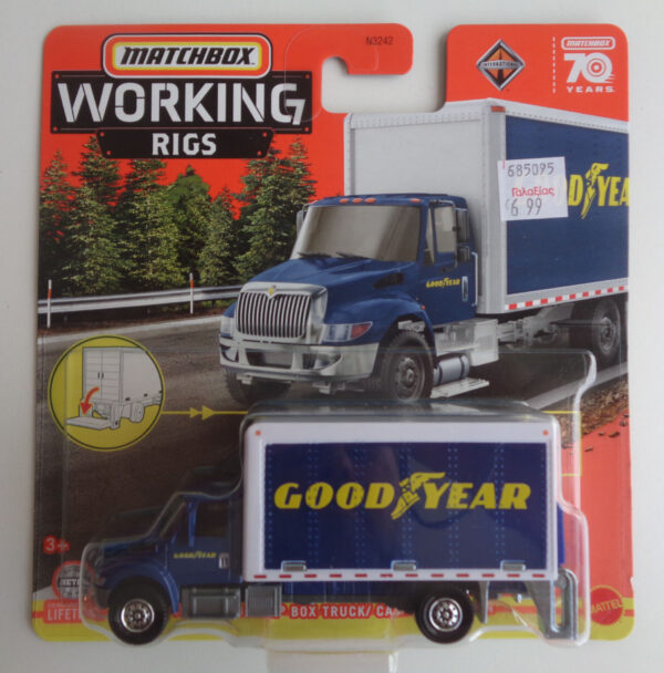 Matchbox - International Box Truck Camion Fourgon - 7/16