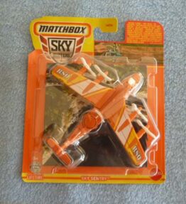 Matchbox - 2023 - Sky Busters - SKY SENTRY - 04/32 - Fire fighting plane - Orange color