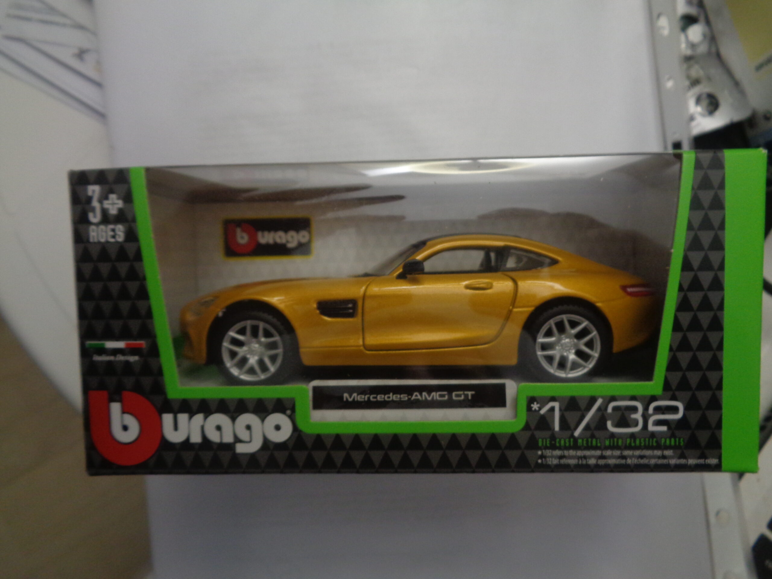 Burago - MERCEDES AMG GT - 1/32 - Gold