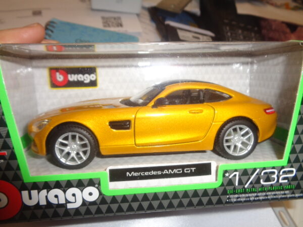 Burago - MERCEDES AMG GT - 1/32 - Gold - Image 2
