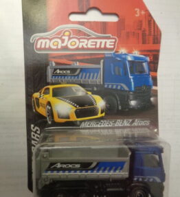 Majorette - City Cars - MERCEDES BENZ AROCS - Tipper truck - Blue grey