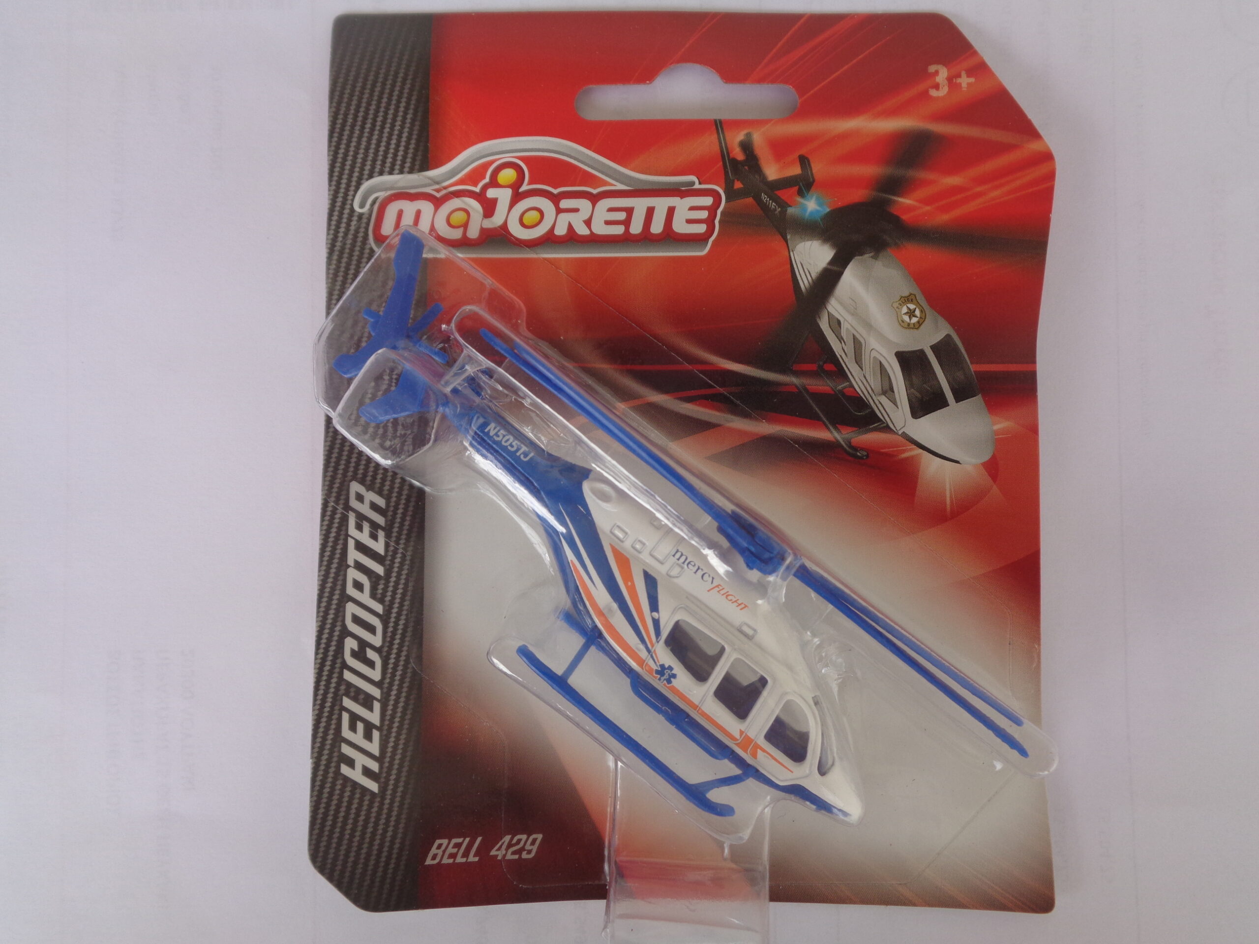 Majorette - Helicopter - BELL 429 - merc flight - Logo