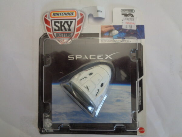 Matchbox - Sky Busters - Space X - SPACE X DRAGON - 6/32