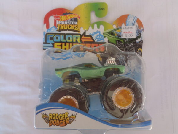 Hotwheels - Monster Trucks - Color Shifters - RODGER DODGER