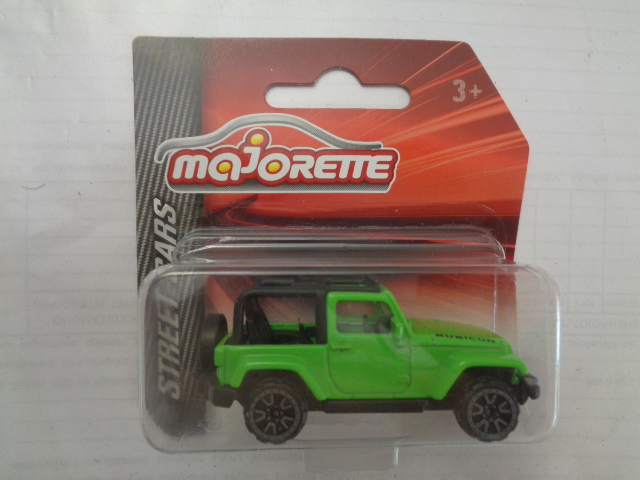 Majorette - Street Cars - JEEP WRANGLER RUBICON - Light green