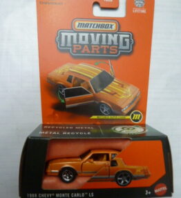 Matchbox - 2024 - Super Chase - Moving Parts - 1988 CHEVY MONTE CARLO LS - Orange