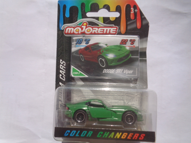 Majorette - Color Changers - DODGE SRT Viper - # 2388-3