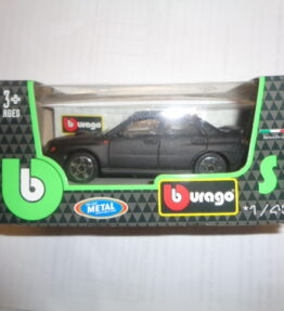 Burago - 1/43 - SUBARU IMPREZA - Anthracite black