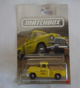Matchbox - Long cards - '57 GMC STEPSIDE - 2/5 - yellow