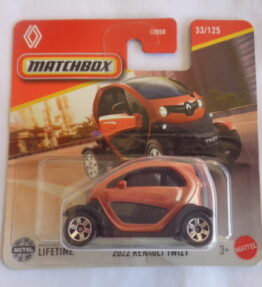 Matchbox - Mainline - 2022 RENAULT TWIZY - 33/125 - Brown