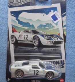 Hotwheels - Silver Series - National Icons - FORD GT40 - 1/5 - White