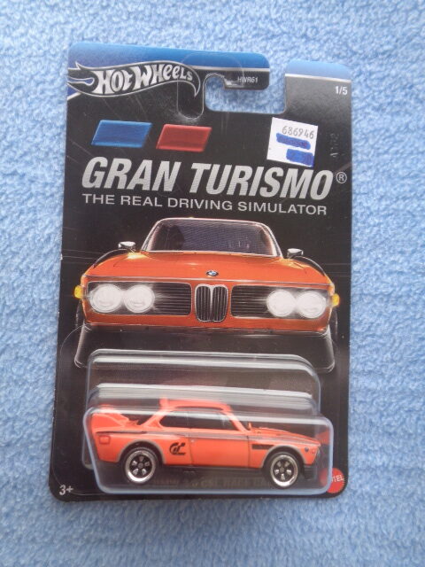 Hotwheels - Gran Turismo - '73 BMW 3.0 CSL RACE CAR - 1/5 - Orange