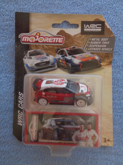 Majorette - WRC - Fir Rally World Championsip - CITROEN C3 WCR 2018 - Drivers C. Breen / S. Martin - Red color