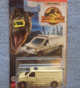 Matchbox - Jurassic World - FORD PANEL VAN - Beuge color