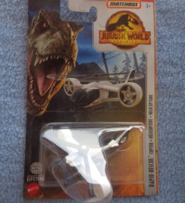 Matchbox - Jurassic World - RAPID RESCUE COPTER - Black & white color