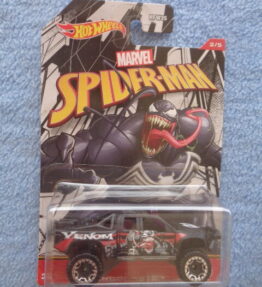 Hotwheels - Marvel - Spiderman - SANDBLASTER - 2/5 - Black pickup truck