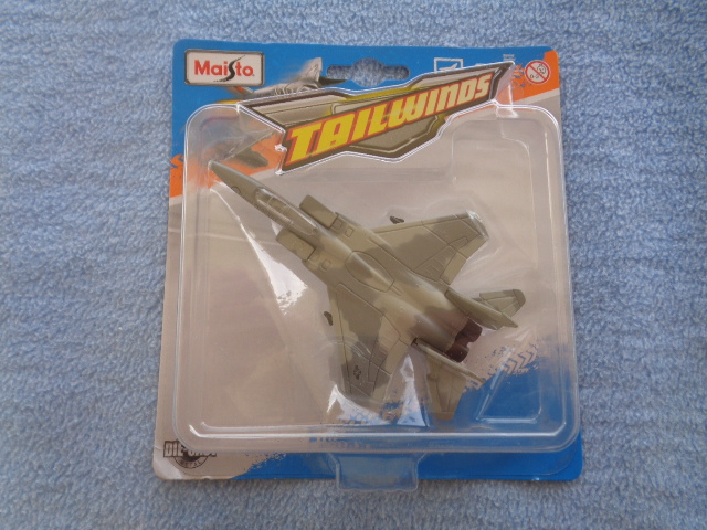 Maisto - Tailwings - BOEING F-15 - Scale 1:100 - Grey camouflaged