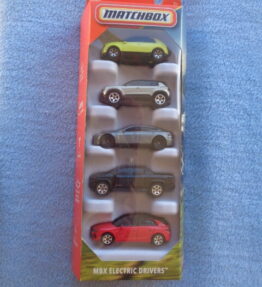 Matchbox - 2024 - Multipack - 5 cars - MBX ELECTRIC DRIVERS