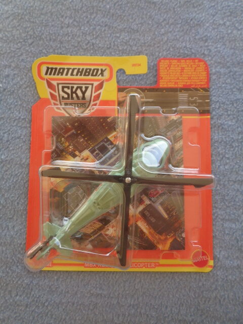 Matchbox - 2023 - Sky Busters - MBX RESCUE HELICOPTER - Green