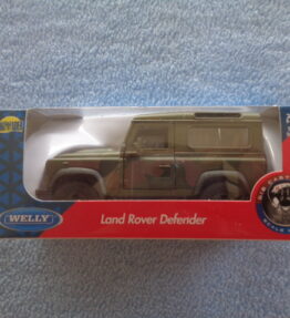 Welly - 1/34 - LAND ROVER DEFENDER - Military Jeep