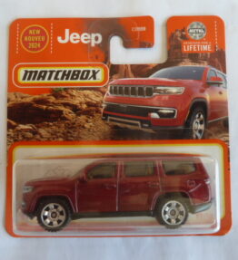 Matchbox - Mainline - 2022 JEEP WAGONEER - 97/100 - Red