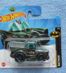 Hotwheels - 2021 - Batmobiles - CLASSIC TV SERIES BATMOBILE - BATMAN - 3/250 - 1/5 - Green stripes