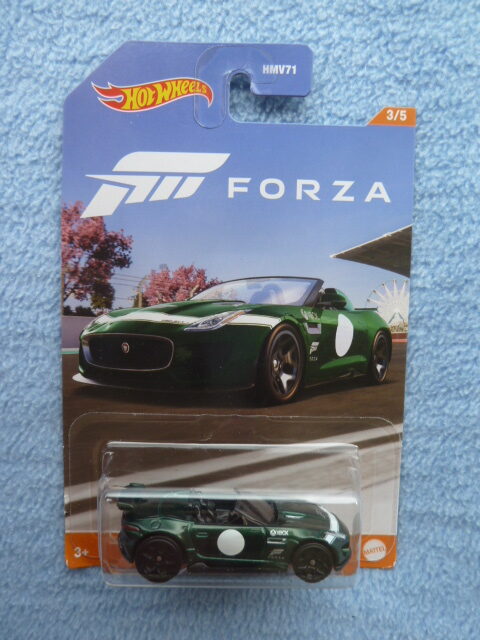 Hotwheels - Forza - '15 JAGUAR F-TYPE PROJECT 7 - 3/5 - Dark green