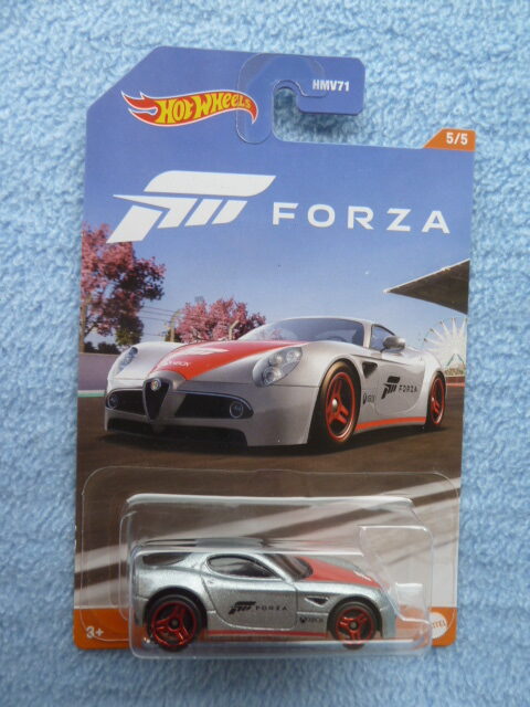 Hotwheels - Forza - ALFA ROMEO 8C COMPETIZIONE - 5/5 - Silver