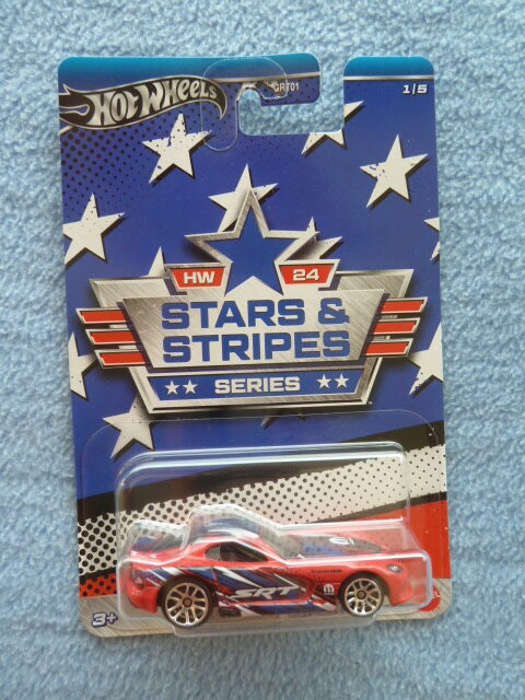 Hotwheels - Stars & Stripes Series - 2013 SRT VIPER - 1/5 - Red