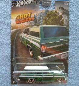 Hotwheels - Shot Wagons - '64 CHEVY NOVA WAGON - 1/5 - Green