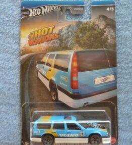 Hotwheels - Shot Wagons - VOLVO 850 ESTATE - 4/5 - Blue