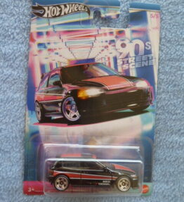 Hotwheels - 90's Street Scene - '92 HONDA CIVIC EG - 5/5 - Black
