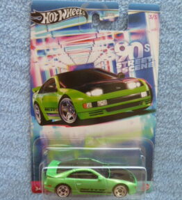 Hotwheels - 90's Street Scene - NISSAN 300ZX TWIN TURBO - 3/5 - Green