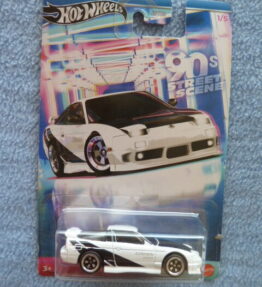 Hotwheels - 90's Street Scene - '96 NISSAN 180SX TYPE C - 1/5 - White