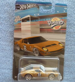 Hotwheels - Vintage Racing Club - 1971 LAMBORGHINI MIURA SV - 4/6 - Silver brown