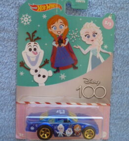 Hotwheels - Long Cards - Disney 100 - STOCKAR - Blue