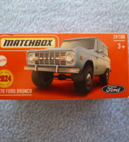 Matchbox - 2024 - Mainline - Carton packed - 1970 FORD BROCO - 29/100 - Light blue
